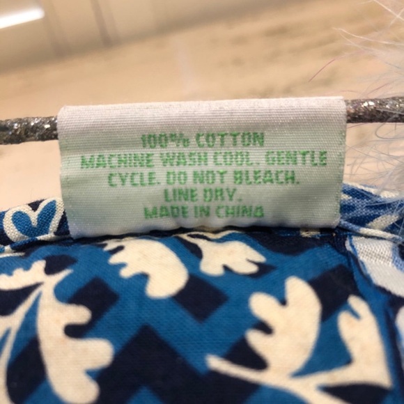 Vera Bradley crossbody bag in Blue Lagoon - Picture 8 of 12